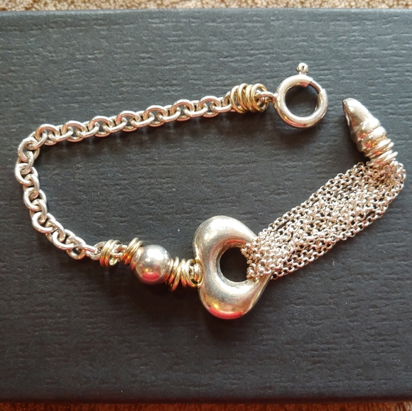 Jewelry - Sterling Silver Heart Bracelet